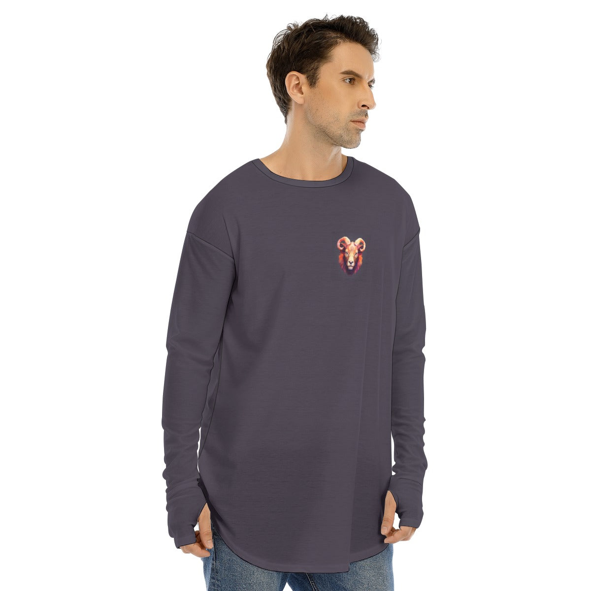 Geometric Ram Long Sleeve