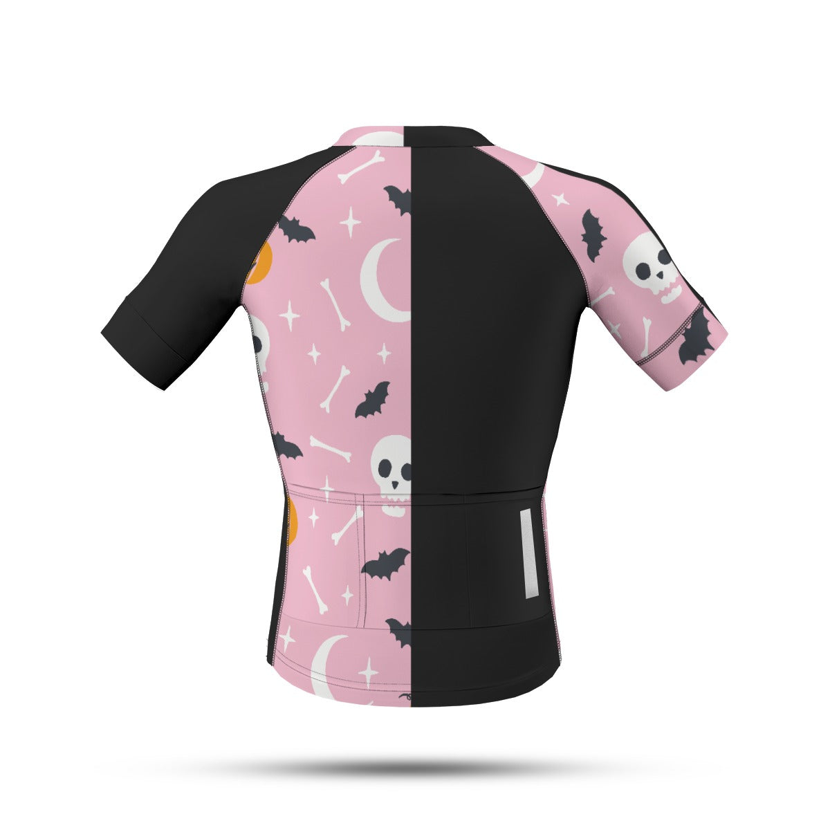 Black, Pink and Spooky Cycling Jersey