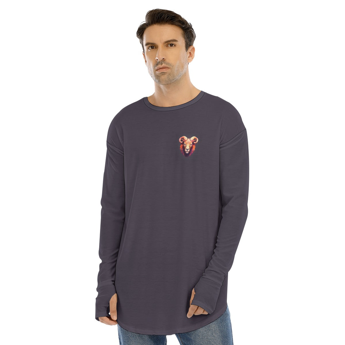 Geometric Ram Long Sleeve