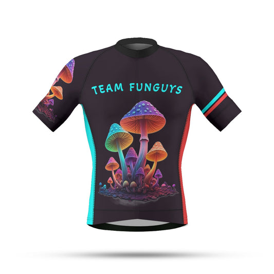 Neon Mushrooms V Cycling Jersey