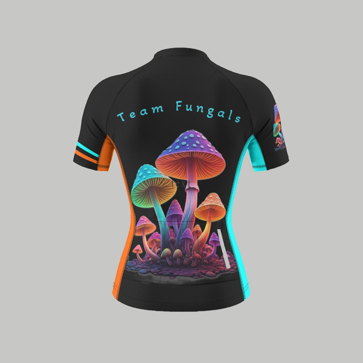Neon Mushroom Team Fungals Cycling Jersey Women's