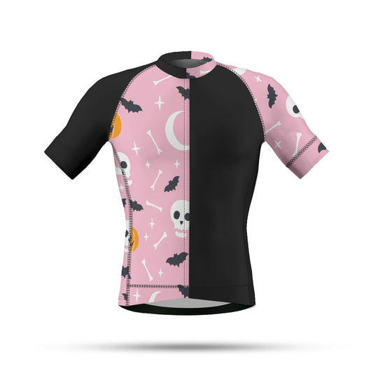 Black, Pink and Spooky Cycling Jersey